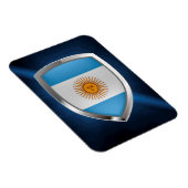 Magnet Flexible Emblème métallique de l'Argentine (Côté Droit)