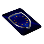 Magnet Flexible Emblème métallique de l'Union européenne (Côté Droit)