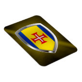Magnet Flexible Emblème métallique de Madère (Côté Droit)