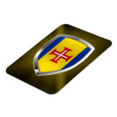 Magnet Flexible Emblème métallique de Madère (Côté Gauche)