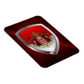 Magnet Flexible Emblème métallique de Monaco (Côté Droit)