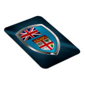 Magnet Flexible Emblème métallique des Fidji (Côté Droit)