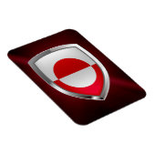 Magnet Flexible Emblème métallique du Groenland (Côté Droit)