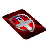 Magnet Flexible Emblème métallique Piemonte (Côté Droit)