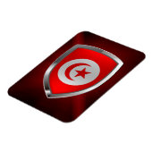 Magnet Flexible Emblème métallique tunisien (Côté Gauche)