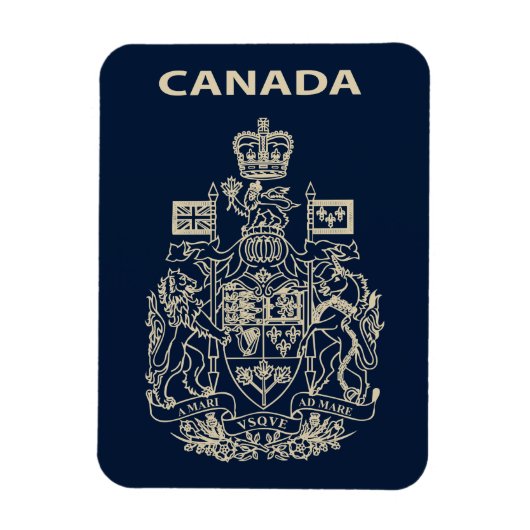 Magnet Flexible emblème national du Canada (Vertical)