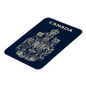 Magnet Flexible emblème national du Canada (Côté Gauche)