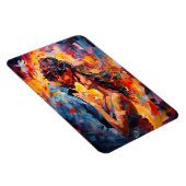 Magnet Flexible Embrasse Romantique Impression d'Expressionnisme A (Côté Droit)