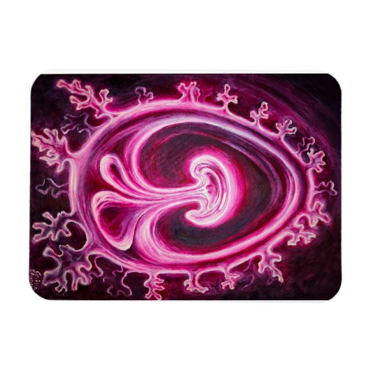 Magnet Flexible Embryo avec placenta (Horizontal)