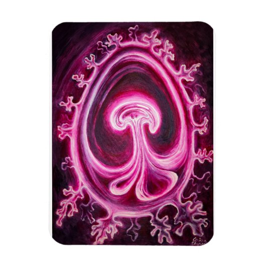 Magnet Flexible Embryo avec placenta (Vertical)