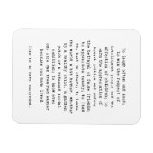 Magnet Flexible Emerson inspiration citation succès d'aimant frigo (Horizontal)