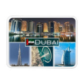 Magnet Flexible Émirats arabes unis - Dubaï - (Horizontal)