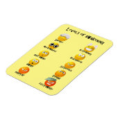 Magnet Flexible Émoticon de l'éveil Emoji mignon (Côté Gauche)