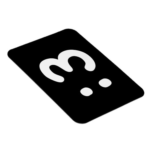 Magnet Flexible Émoticône face chat : 3 (Côté Droit)