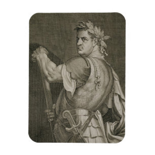 Magnet Flexible Empereur de D. Titus Vespasian d'engrav d'ANNONCE