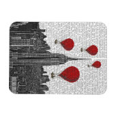 Magnet Flexible Empire State Building et Red Hot Air Ballots (Horizontal)