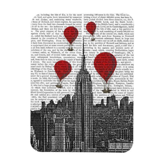 Magnet Flexible Empire State Building et Red Hot Air Ballots (Vertical)
