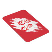 Magnet Flexible Empreinte père Noël (Côté Droit)