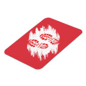 Magnet Flexible Empreinte père Noël (Côté Gauche)