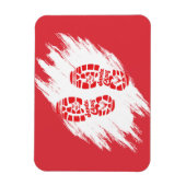 Magnet Flexible Empreinte père Noël (Vertical)