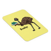 Magnet Flexible Emu avec dessin animé d'oeufs (Côté Droit)