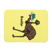 Magnet Flexible Emu avec dessin animé d'oeufs (Horizontal)