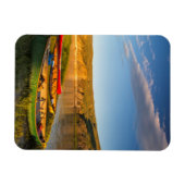 Magnet Flexible En canoë le long des falaises blanches du Missouri (Horizontal)