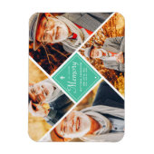 Magnet Flexible En Mémoire Amoureuse Croix moderne Multiphoto (Vertical)