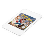 Magnet Flexible En retard, c'est mon Cardio (Côté Gauche)