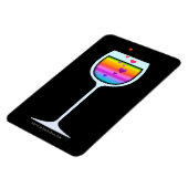 MAGNET FLEXIBLE EN VERRE DE VIN (Côté Gauche)