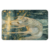 Magnet Flexible Enchanted Magical Unicorn Fireflies Forest (Horizontal)