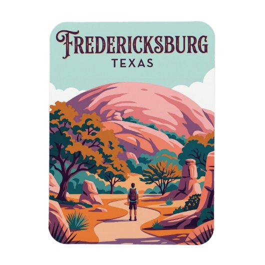 Magnet Flexible Enchanted Rock State Natural Area USA (Vertical)