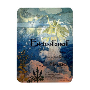 Magnet Flexible Enchanter magie Art nouveau