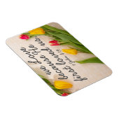 Magnet Flexible Encouragement verset 1 Jean 4:19 (Côté Droit)