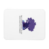 Magnet Flexible Encre Whimsigoth – Forêts Mystiques, Lunes & Magie (Horizontal)