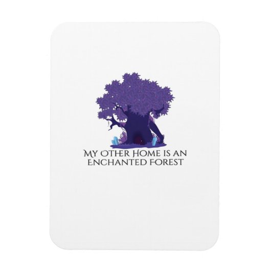 Magnet Flexible Encre Whimsigoth – Forêts Mystiques, Lunes & Magie (Vertical)