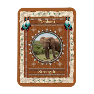 Magnet Flexible Énergie de force de l'éléphant