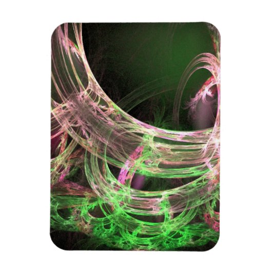 Magnet Flexible Énergie rose et verte (Vertical)