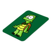 Magnet Flexible Énergique la tortue (Côté Gauche)