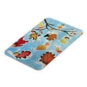 Magnet Flexible Enfants à feuilles (Côté Gauche)