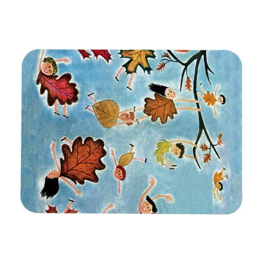 Magnet Flexible Enfants à feuilles (Horizontal)