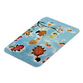 Magnet Flexible Enfants à feuilles (Côté Gauche)