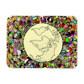 Magnet Flexible Enfants du monde (Horizontal)
