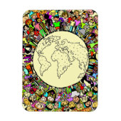 Magnet Flexible Enfants du monde (Vertical)