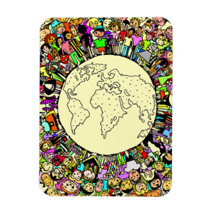 Magnet Flexible Enfants du monde