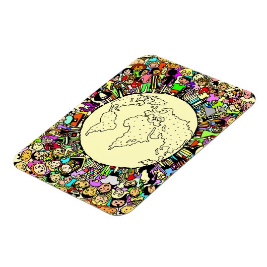 Magnet Flexible Enfants du monde (Côté Gauche)