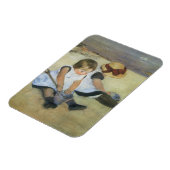 Magnet Flexible Enfants jouant sur la plage par Mary Cassatt (Côté Gauche)