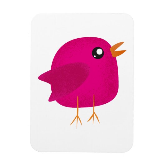 Magnet Flexible Enfants oiseau mignon (Vertical)