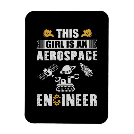 Magnet Flexible Engineer This Girl Is (Vertical)