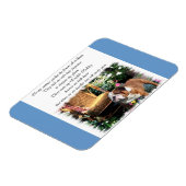 Magnet Flexible English Bulldog Art Summer Garden (Côté Gauche)